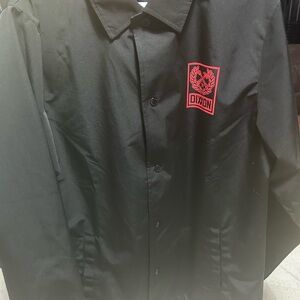 DIXXON RED BOX CREST COACHES JACKET - BLACK